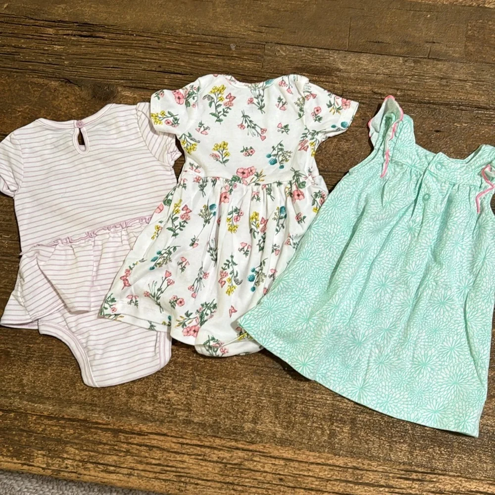Carter’s Set of 3 Cotton Dresses